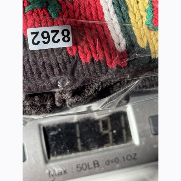 Vtg The Eagles Eye Women’s Christmas Sweater Size XL Christmas Stocking & Bear - Picture 9 of 9